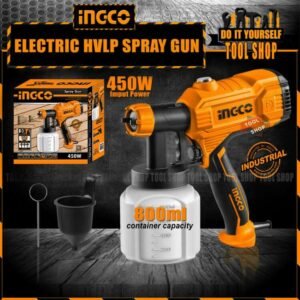 INGCO SPG3508 HVLP Electric Spray Machine 450W Paintzoom