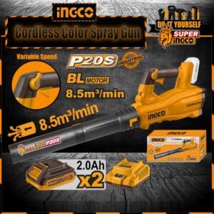 Ingco Lithium-Ion Cordless Blower CABLI204282